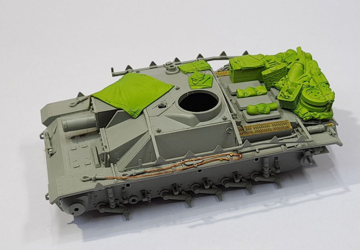 Eureka XXL ER-3573 Kit de rangement pour Sturmgeschütz III Ausf.G (Das Werk, Dragon, MiniArt, RFM, Takom) 1/35 – Bild 4