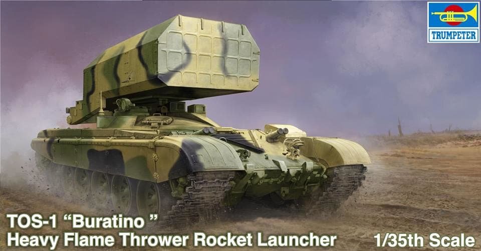 Trumpeter 09560 Lance-roquettes multiple russe TOS-1 Mod. 1989 1/35