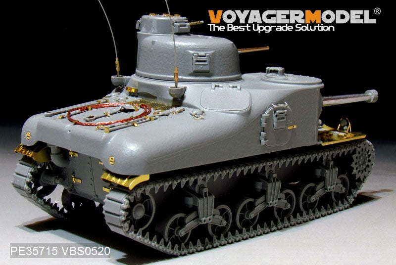 Maquette Voyager PE35715, char moyen américain M3A1 Lee de la Seconde Guerre mondiale (modèle de base) pour TAKOM 2114 au 1/35 – image 4