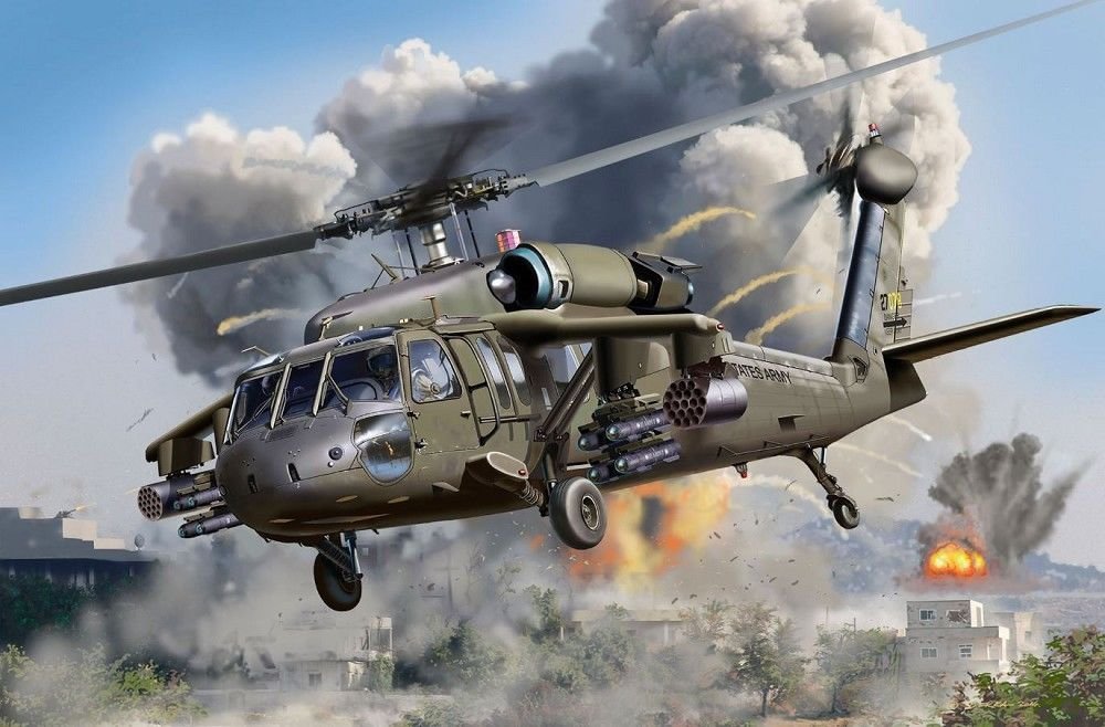 Maquette d&amp;#39;hélicoptère de transport Revell 64940 UH-60A au 1/72 – imagen 2