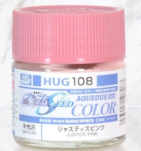 Gunze Sangyo HUG-108 Mr.Hobby Justice Rose (Semi-brillant)
