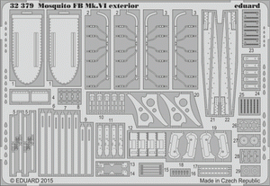 Eduard 32379 Mosquito FB Mk. VI extérieur TAMIYA