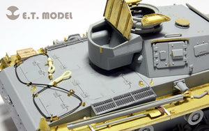 ET modèle E35-030 WWII allemand Pz.Kpfw.III Ausf.J Basic (pour DRAGON 6463/6394) (1/35) – image 8