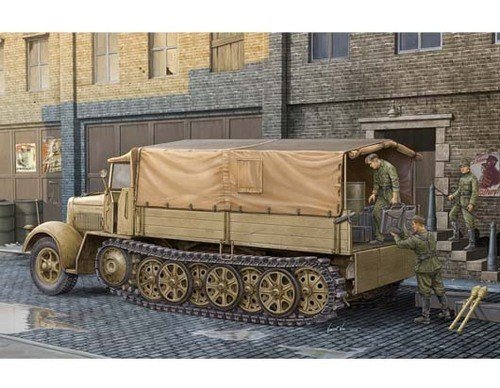 Trumpeter 01507 allemand Sd.Kfz.7 Mittlere Zugkraftwagen 8t version tardive (1/35)