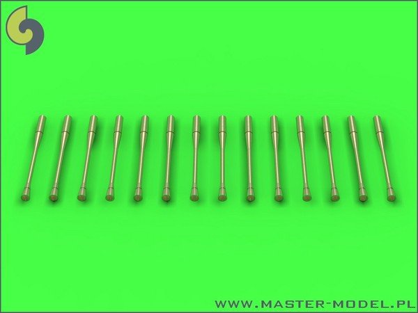 Déchargeurs statiques Master AM-48-087 - type utilisé sur les réacteurs MiG (14 pièces) (1/48)
