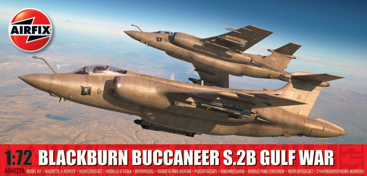 Airfix 06022A Blackburn Buccaneer S.2B GUERRE DU GOLFE 1/72
