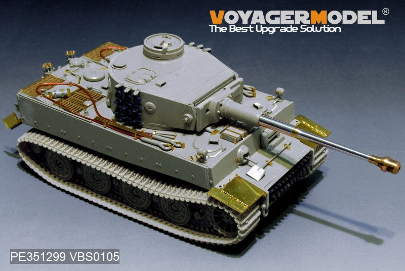 Voyager Model PE351299 Kit de mise à niveau de base pour char allemand Tiger I de la Seconde Guerre mondiale, Gruppe « Fehrmann », compatible avec le TAKOM 2202 au 1/35 – image 2
