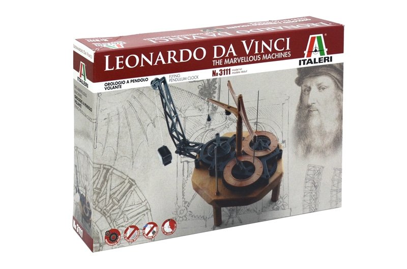 Italeri 3111 Horloge à pendule Léonard de Vinci