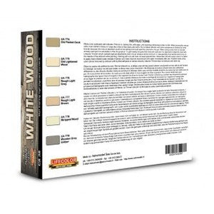 Coffret de peinture acrylique Lifecolor CS38 Blanc Bois 6 x 22 ml – Bild 2