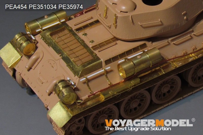 Maquette Voyager PEA454 : extérieur des chars soviétiques de la Seconde Guerre mondiale et générateurs de fumée (GP) 1/35 – Bild 4