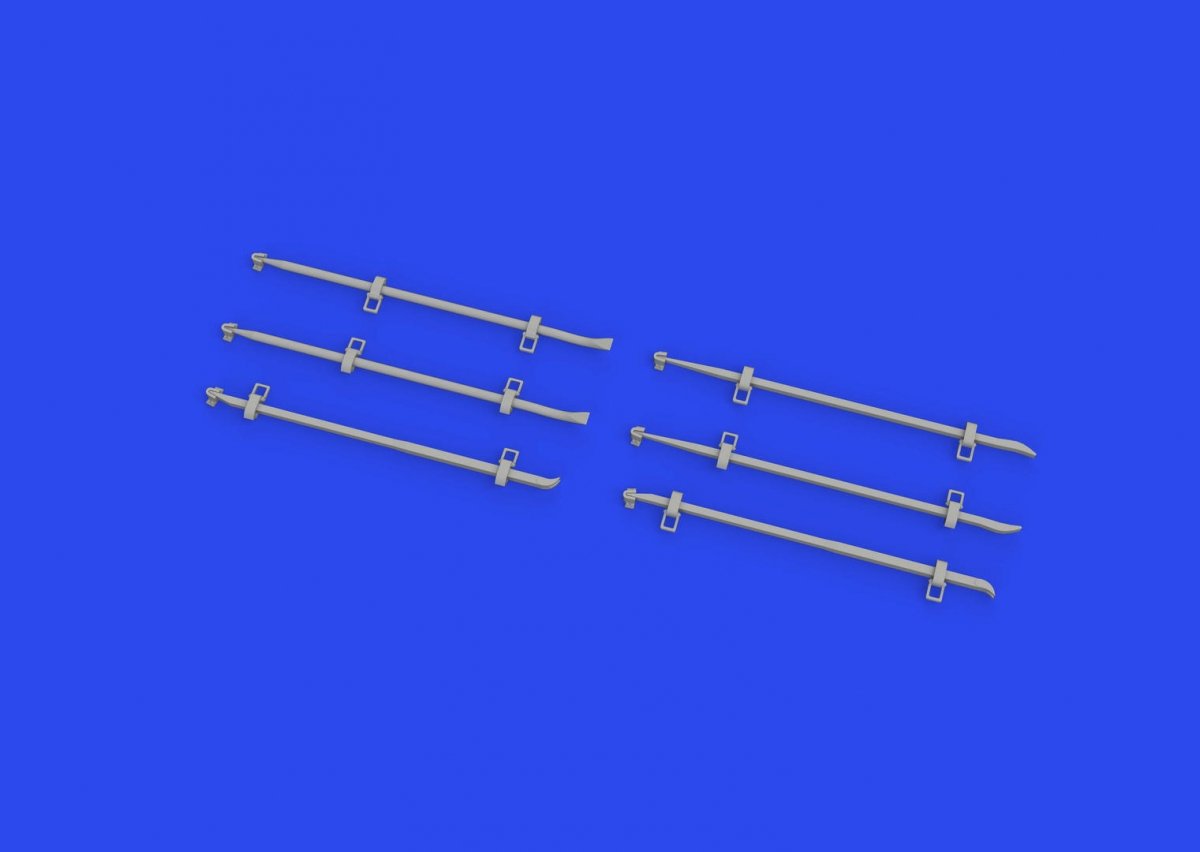 Eduard 635030 Pieds-de-biche allemands de la Seconde Guerre mondiale, impression au 1/35  – immagine 2