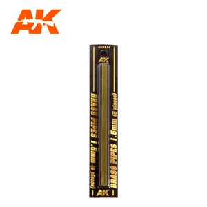 Tuyaux en laiton AK Interactive AK9114, diamètre 1,5 mm, lot de 5 unités – image 2
