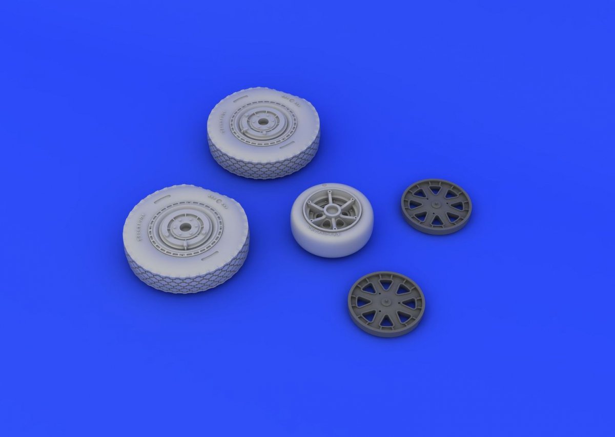 Roues Eduard 648203 P-39 fin 1/48 (EDUARD) – Bild 3