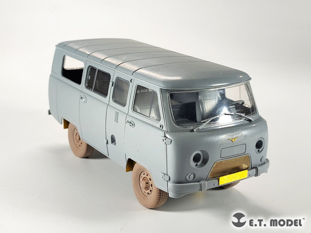 Pièces de modification pour maquette de fourgon militaire soviétique UAZ3909 (modèle ET E35-319) pour ZVEZDA 3644 au 1/35 – Bild 3