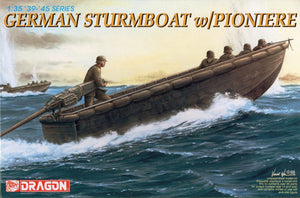 Dragon 6108 Sturmboat allemand avec Pioneer 1/35