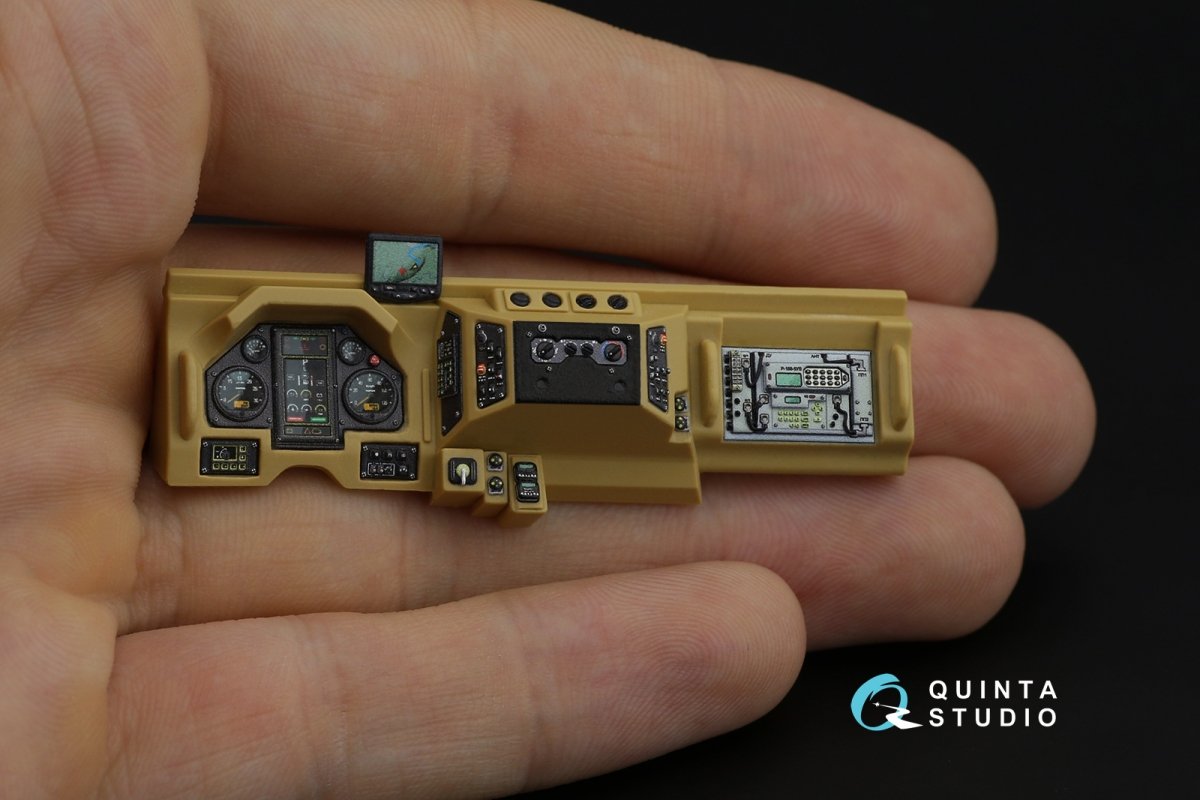 Intérieur imprimé en 3D et coloré sur papier décalcomanie Quinta Studio QD35026 Ural 63095 TYPHOON-U (pour maquette RPG) 1/35  – immagine 8