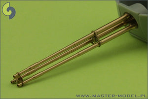 Master AM-35-001 M197 - Canon rotatif à trois tubes de 20 mm - tubes tournés avec brides de canon photogravées (1/35)  – Bild 5