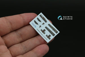Intérieur imprimé en 3D et coloré sur papier décalcomanie Quinta Studio QD72101 F-104S (Hasegawa) 1/72 – immagine 5