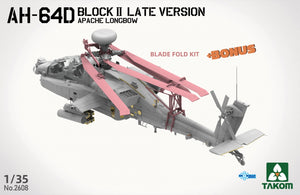 Takom 2608 AH-64D Hélicoptère d&amp;#39;attaque Apache Longbow Block II Version tardive 1/35 – Bild 3