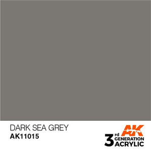 AK Interactive AK11015 Gris Océan Foncé 17 ml