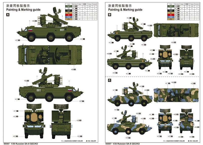 Trumpeter 05597 Russe SA-8 GECKO  – image 3