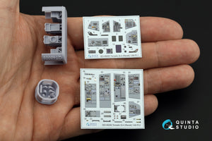 Quinta Studio QDS+48263 Tornado GR.4 Intérieur coloré imprimé en 3D sur papier décalcomanie (Revell) (petite version) (avec pièces en résine imprimées en 3D) 1/48 – image 2