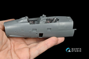Intérieur imprimé en 3D et coloré sur papier décalcomanie Quinta Studio QD48074 F-14D (pour kit AMK) 1/48 – Bild 7