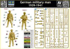 Master Box 35227 Soldat allemand, 1939-1941, échelle 1/35 – Bild 2