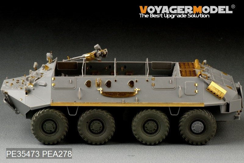 Maquette Voyager PE35473 BTR-60P APC russe moderne pour TRUMPETER 01542 1/35 – immagine 9