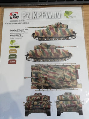 Maquette Border BD0108G Pz.KpFW.IV G Mid 1/35