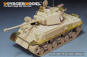 Maquette Voyager PE351285 WWII US M4A3E8 Version initiale Thunderbolt VII HVSS Basic pour RFM 5092 1/35 – immagine 4