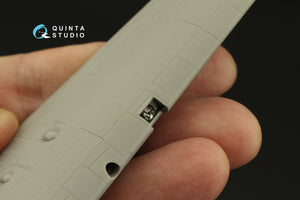 Support de lampe Quinta Studio QD48547 pour phares d&amp;#39;atterrissage britanniques de la Seconde Guerre mondiale, imprimé en 3D et coloré. Intérieur sur papier décalcomanie (tous kits) 1/48 – image 6