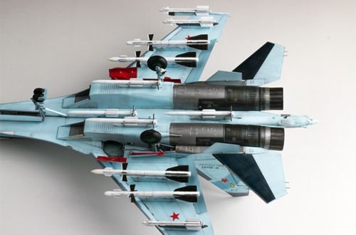 Maquette Great Wall Hobby L4820 Su-35S Flanker-E Chasseur multirôle (1/48) – image 4