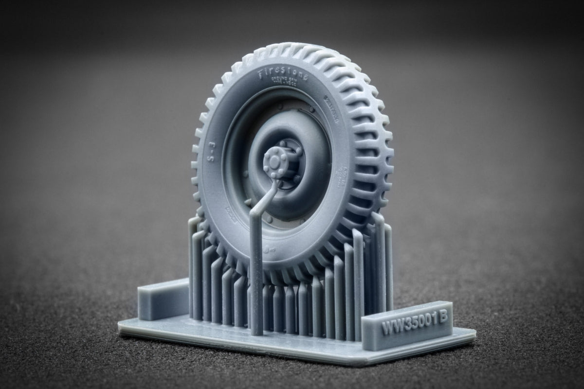 ScaleX WW 35001 U.S WILLYSMB Ordinary wheel set (Universal) 1/35