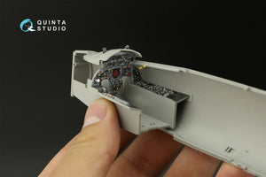 Intérieur coloré imprimé en 3D sur papier décalcomanie (Italeri) pour F-104J (Quinta Studio QDS-32188) (petite version) 1/32 – immagine 12