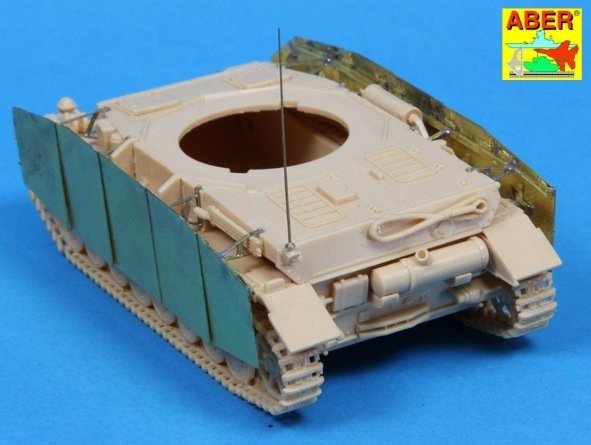 Aber 72A05 Jupes latérales pour PzKpfw IV (HJ),Brummbar / Jupes latérales pour PzKpfw IV (HJ),Brummbar 1/72 – immagine 4