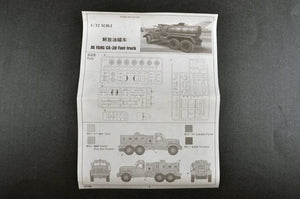 Trumpeter 01104 JIEFANG CA-30 CAMION DE CARBURANT 1/72 – Bild 5