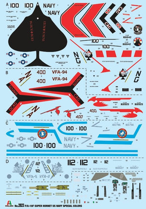 Italeri 2823 F/A-18F Couleurs spéciales de l&amp;#39;US Navy 1/48 – image 4