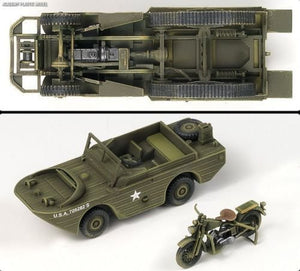 Academy 13408 M3 SEMI-TRACK ET VÉHICULE AMPHIBIEN 1/4 tonne (1/72) – image 3