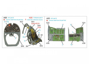 Intérieur du Spitfire Mk.IX imprimé en 3D et coloré sur papier décalcomanie (Eduard) par Quinta Studio QD72042, échelle 1/72 – image 2