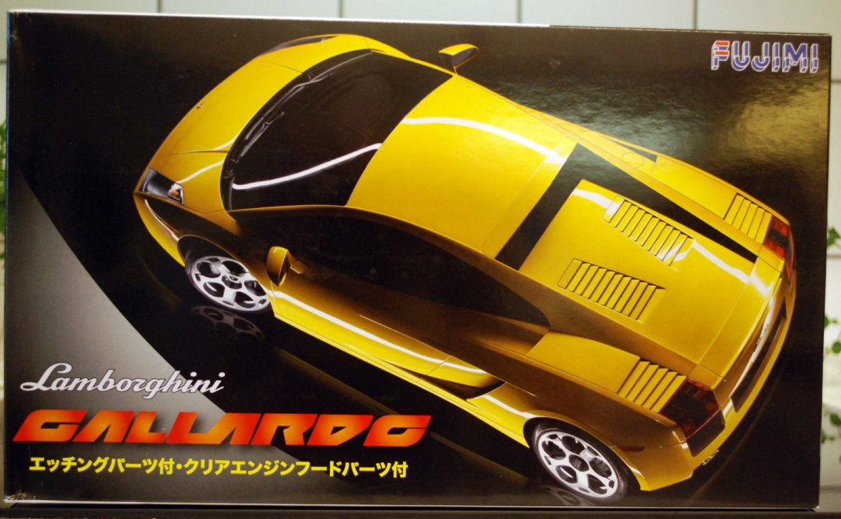 Fujimi 123790 Lamborghini Gallardo Deluxe avec pièces photogravées 1/24 
