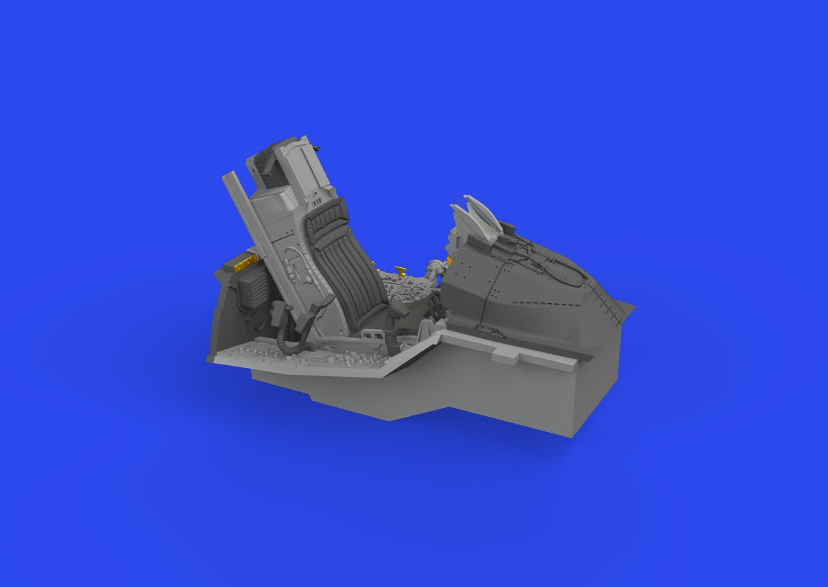 Maquette Eduard 648973 F-16C Block 52 de 1997 (cockpit) - Modèle imprimé Kinetic au 1/48 – imagen 6