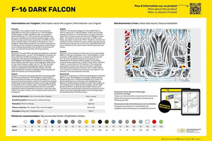 Heller 35411 F-16 Dark Falcon - Kit de démarrage 1/48 – immagine 4