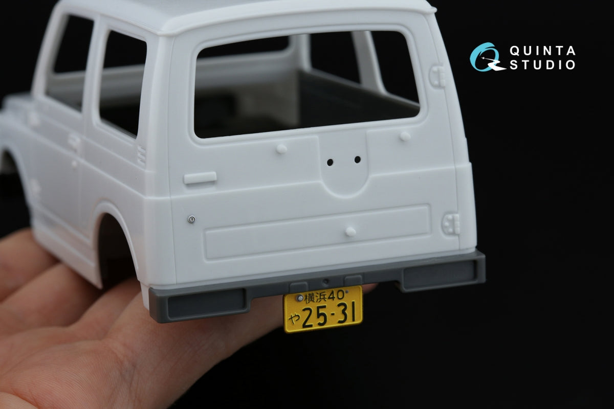 Intérieur coloré imprimé en 3D sur papier décalcomanie (Hasegawa) Quinta Studio QD24022 Suzuki Jimny JA71-JA11 1/24 – image 9