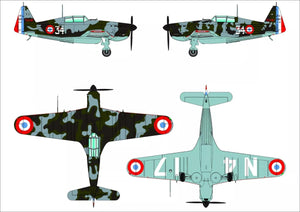 Dora Wings 48031 Morane-Saulnier MS.406C.1 - Bataille de France 1/48 – image 8