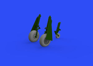 Roues Eduard 648503 P-51D à bande de roulement ovale 1/48 EDUARD