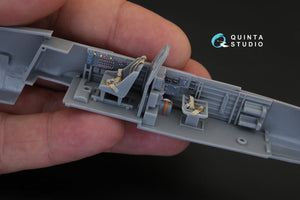 Intérieur imprimé en 3D et coloré sur papier décalcomanie Quinta Studio QD48092 Ju 87D/G (pour maquette Hasegawa) 1/48 – immagine 10