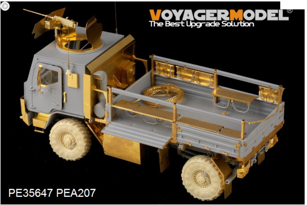 Maquette Voyager PE35647 M1078 FMTV américain moderne [Caisson blindé] de base (pour TRUMPETER) 1/35 – image 2