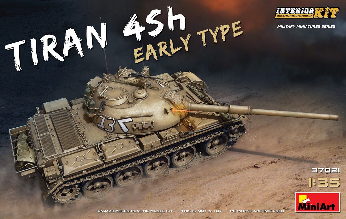 MiniArt 37021 TIRAN 4 Sh TYPE PREMIER. KIT INTÉRIEUR (1/35)