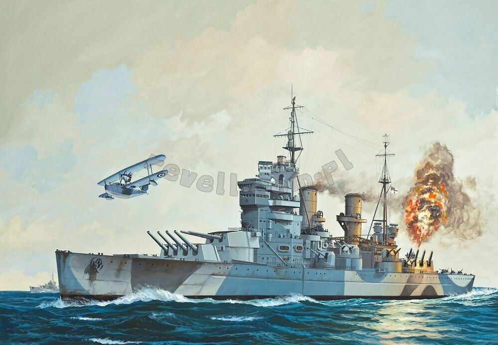 Revell 65182 Maquette du HMS Duke of York à l'échelle 1/1200 